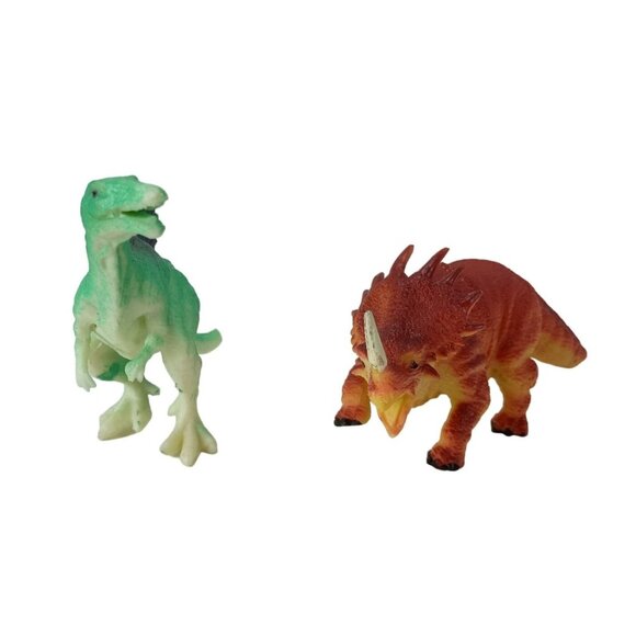 Figures Dinosaurs Toy Lot Of 2 - Picture 1 of 7